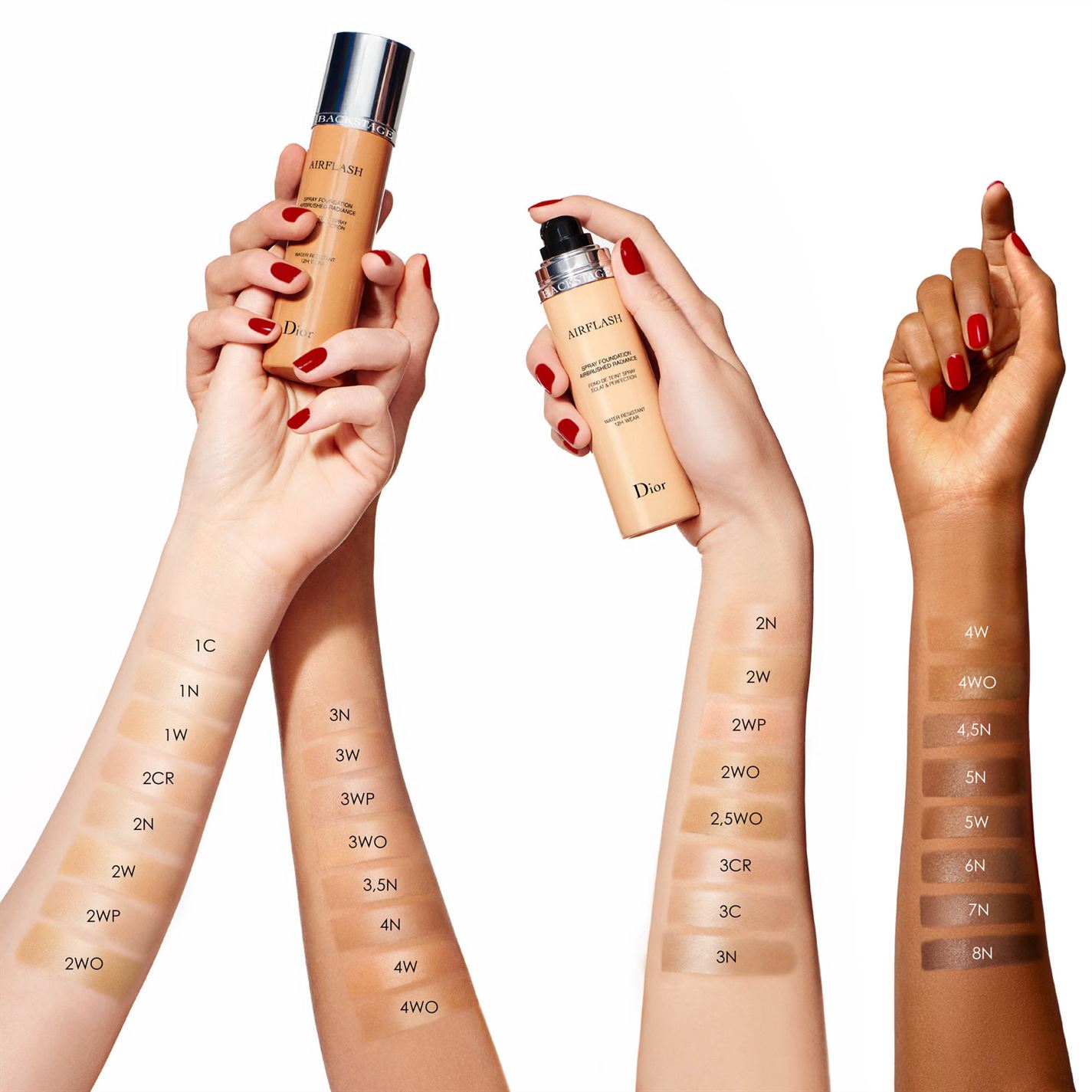 Dior Airflash Spray Foundation 600 Mocha Frasers