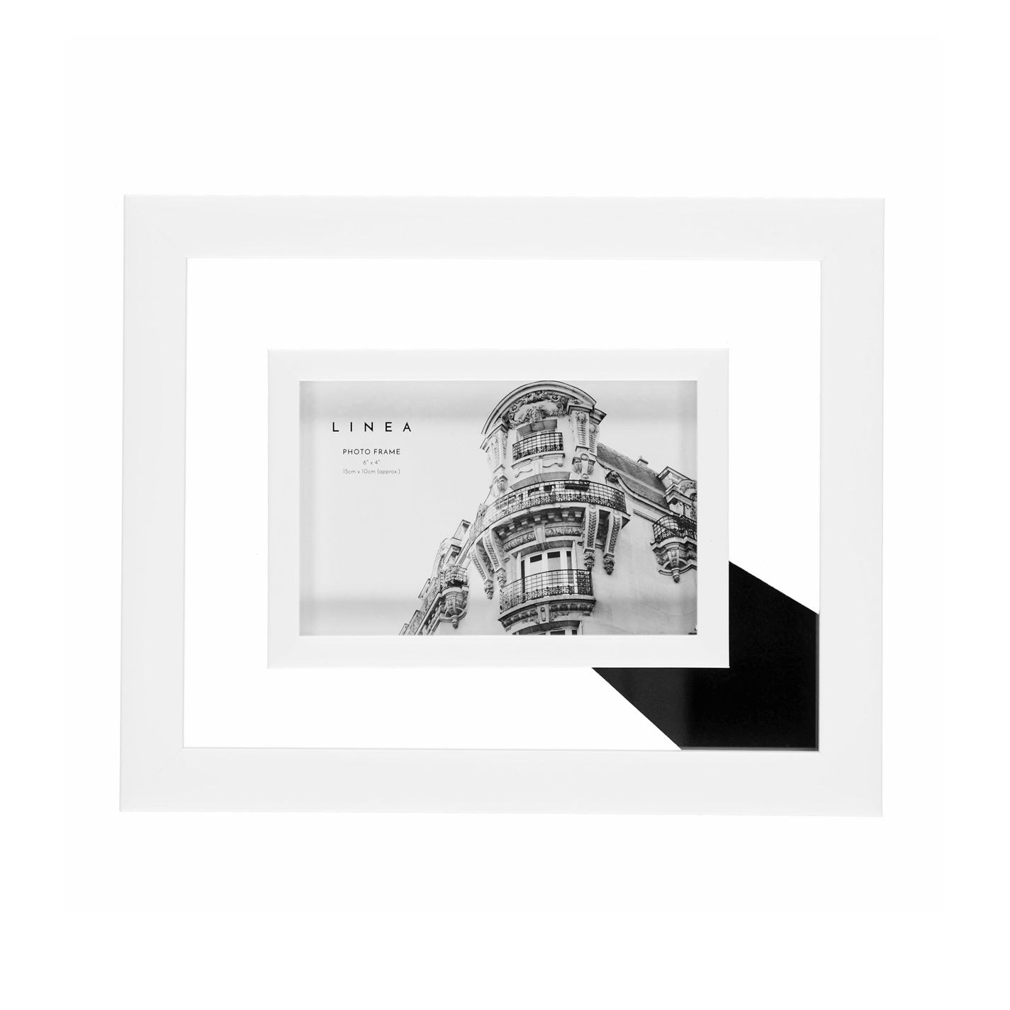 Linea Black Cove Frame White FRASERS