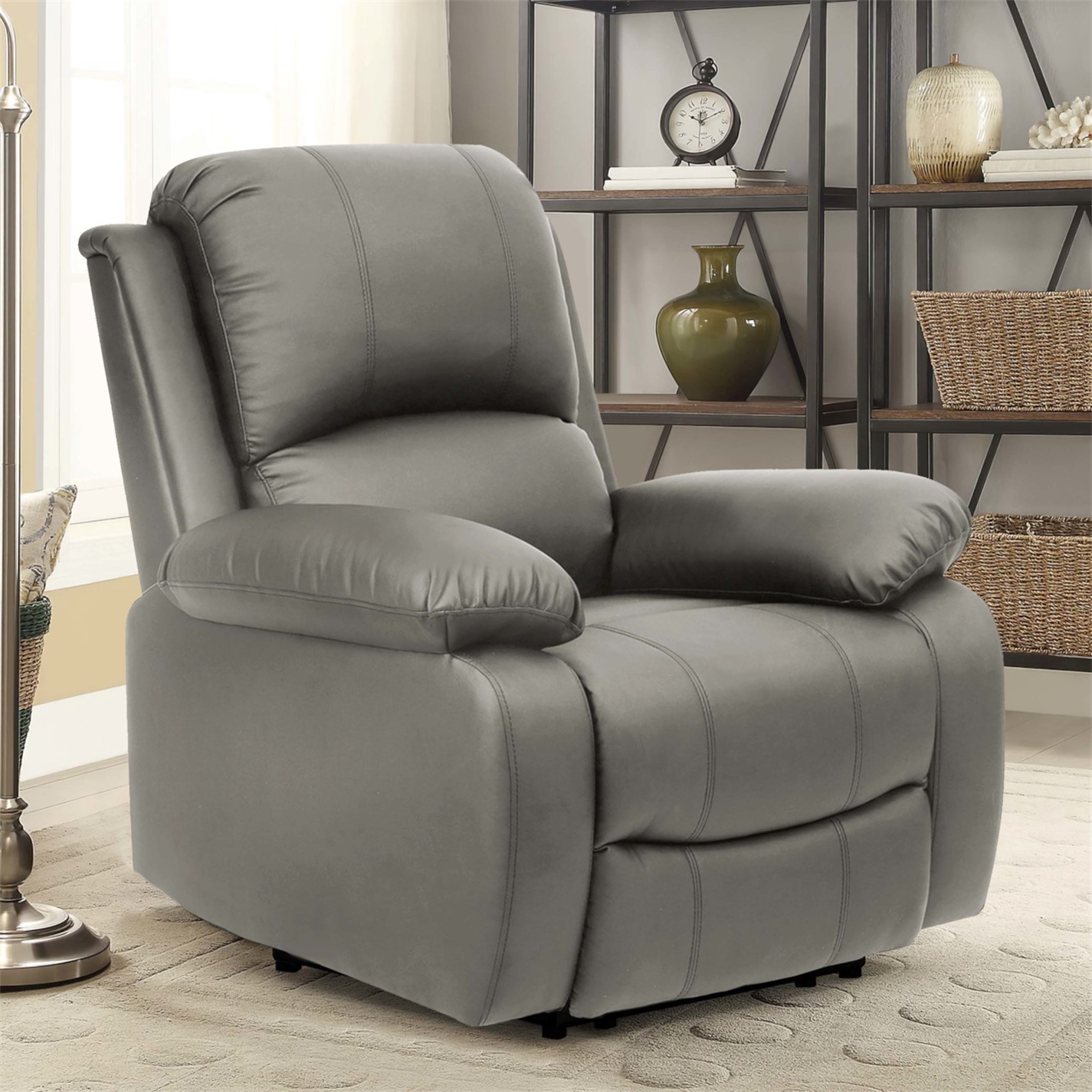 Comfy Living Manual Reclining Leather Sofa Set Sofas House of Fraser