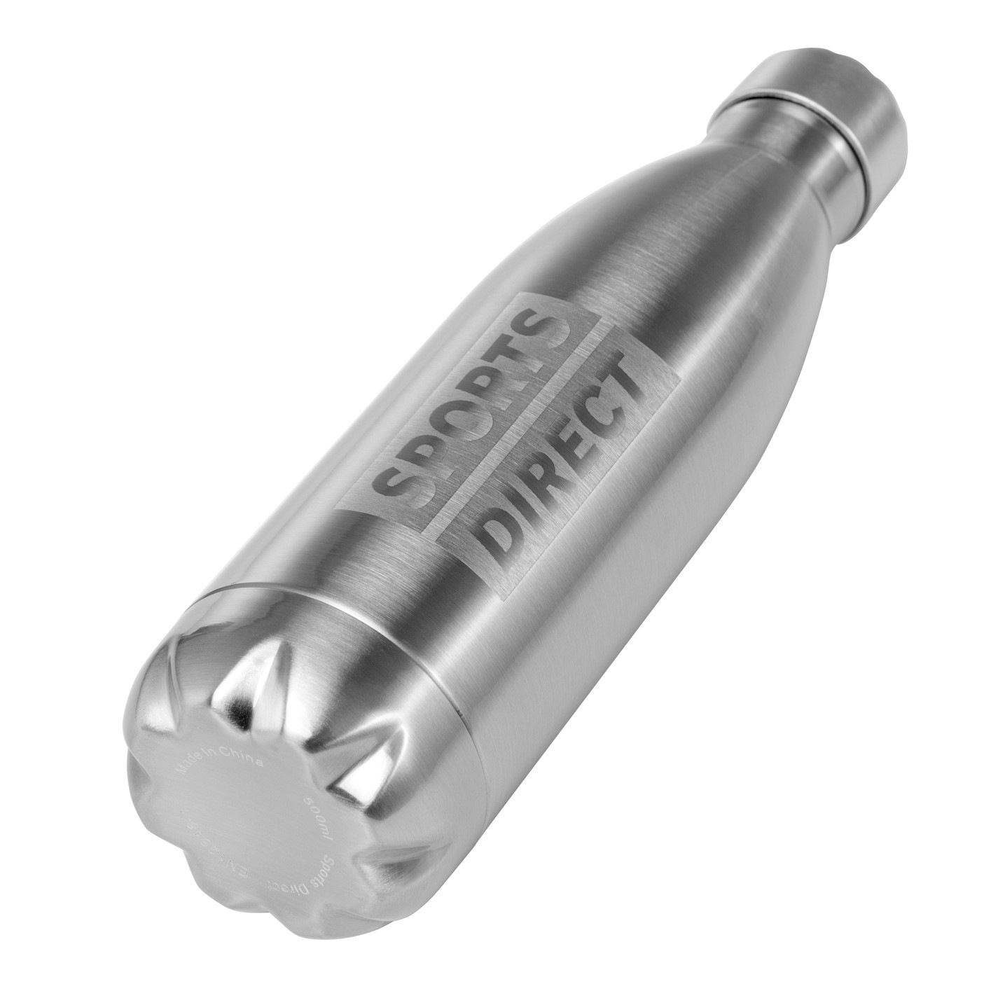 Sports Direct Stainless Steel Insulated Water Bottle Grey