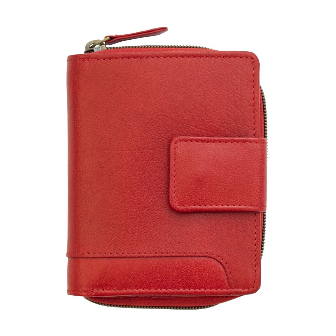 PRIMEHIDE Leather Velura Medium Zip Around Trifold Purse Purses