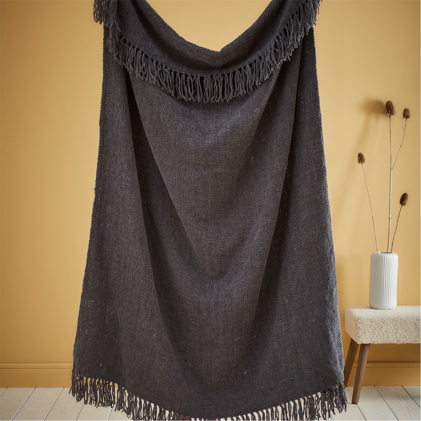 Appletree Loft Chenille Throw Textured Throw Throws House of Fraser