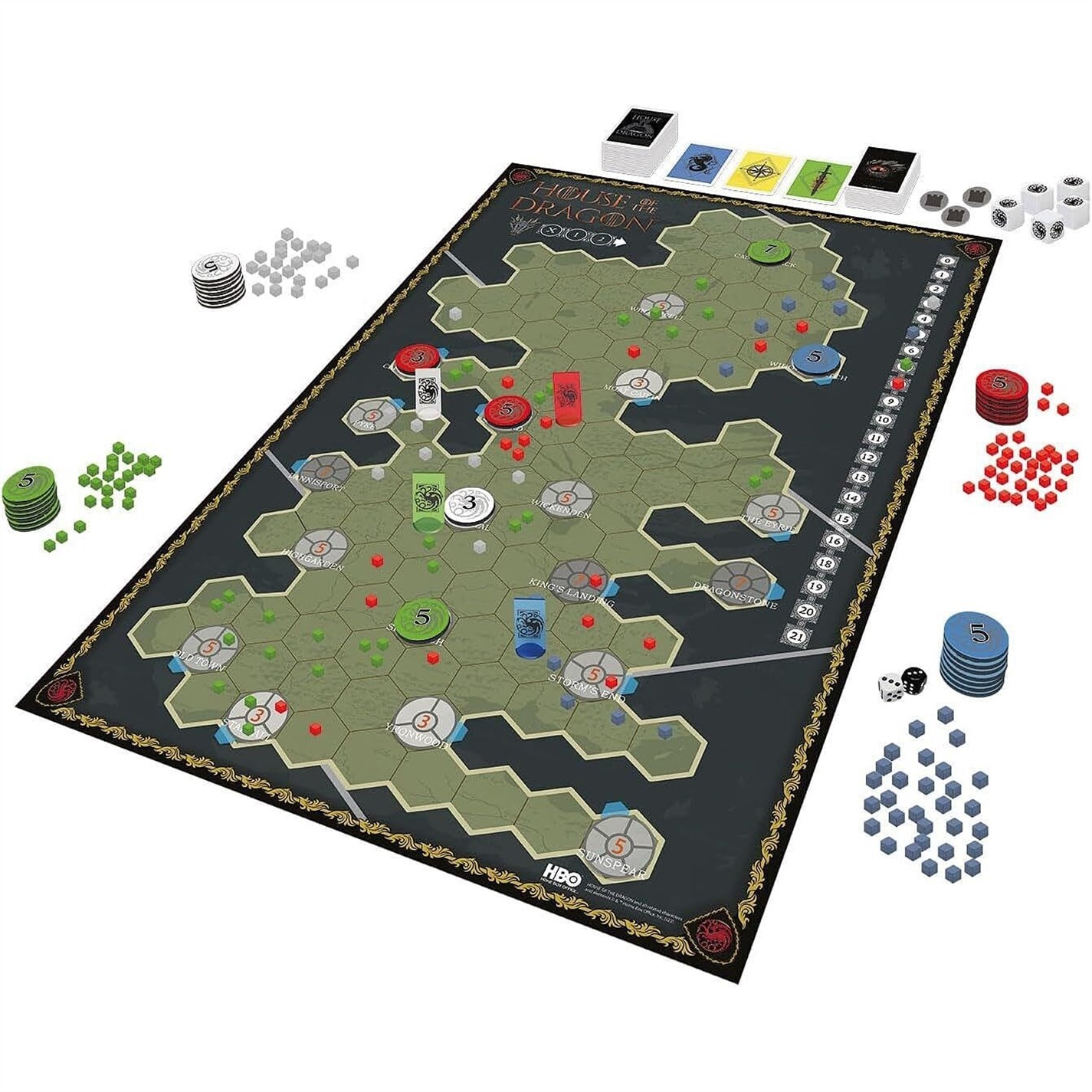 Game of Thrones HOUSE OF THE DRAGON SEAT OF POWER Multi Format And