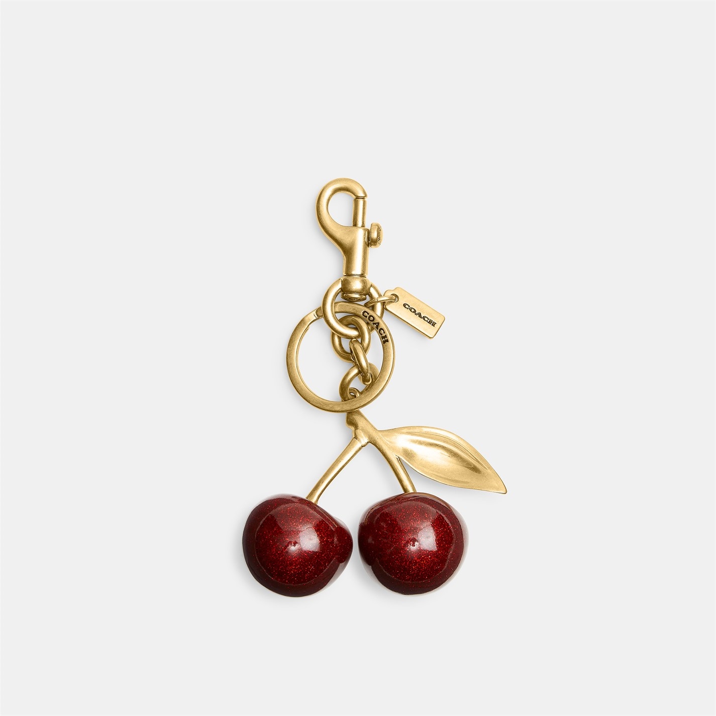 COACH | Women's Fruit Bag Charm Keyring | B4/Cherry | FRASERS Ireland