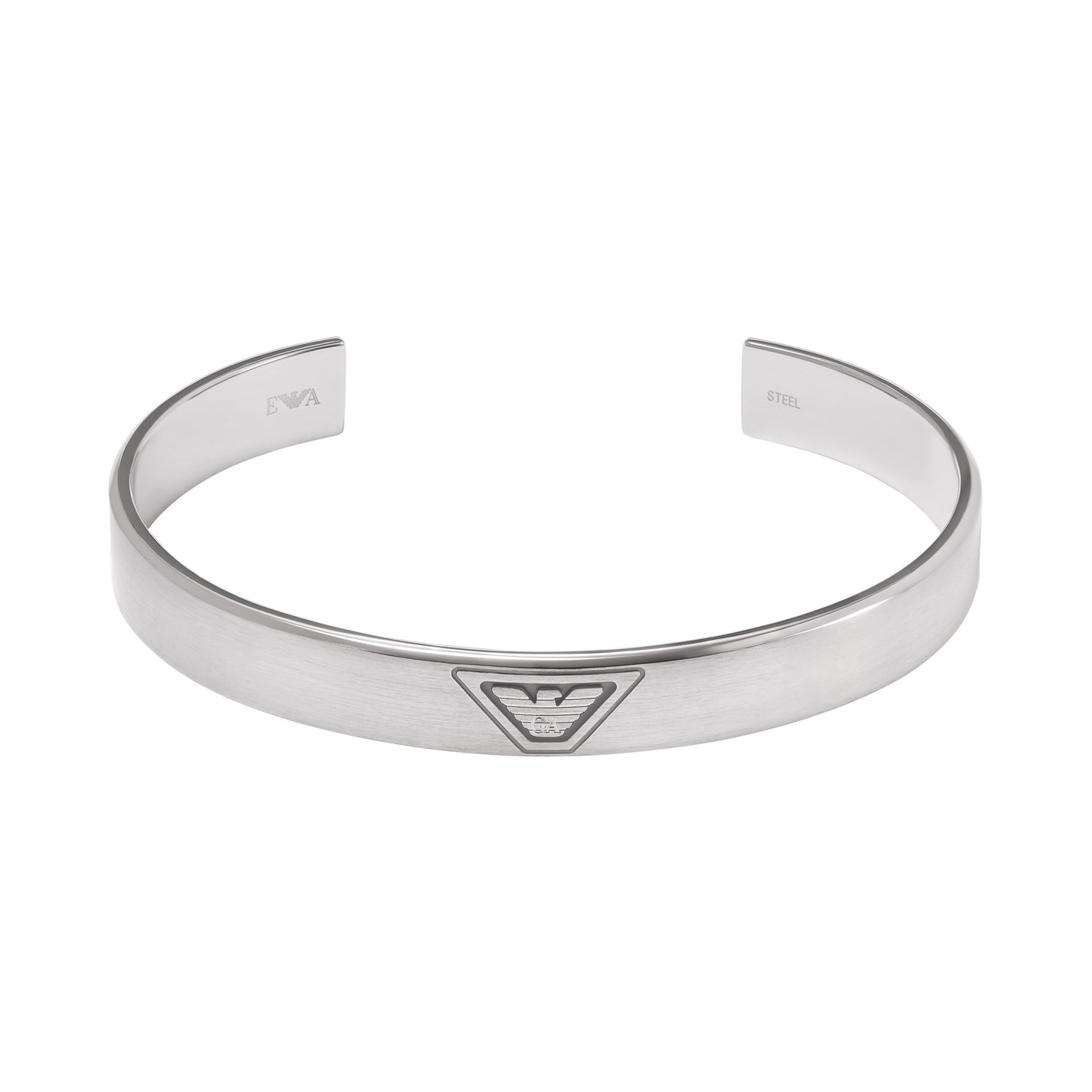 アクセサリー 00s EMPORIO ARMANI Silver Bracelet EMPORIO ARMANI Mens Bracelet EGS2435040 Stainless Steel | eBay