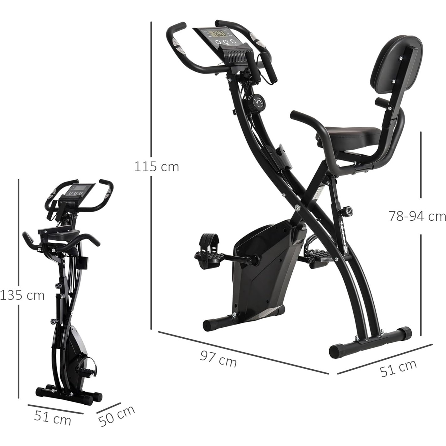 Sports Bluetooth Nero Exercise Bike Bluetooth Nero Sports