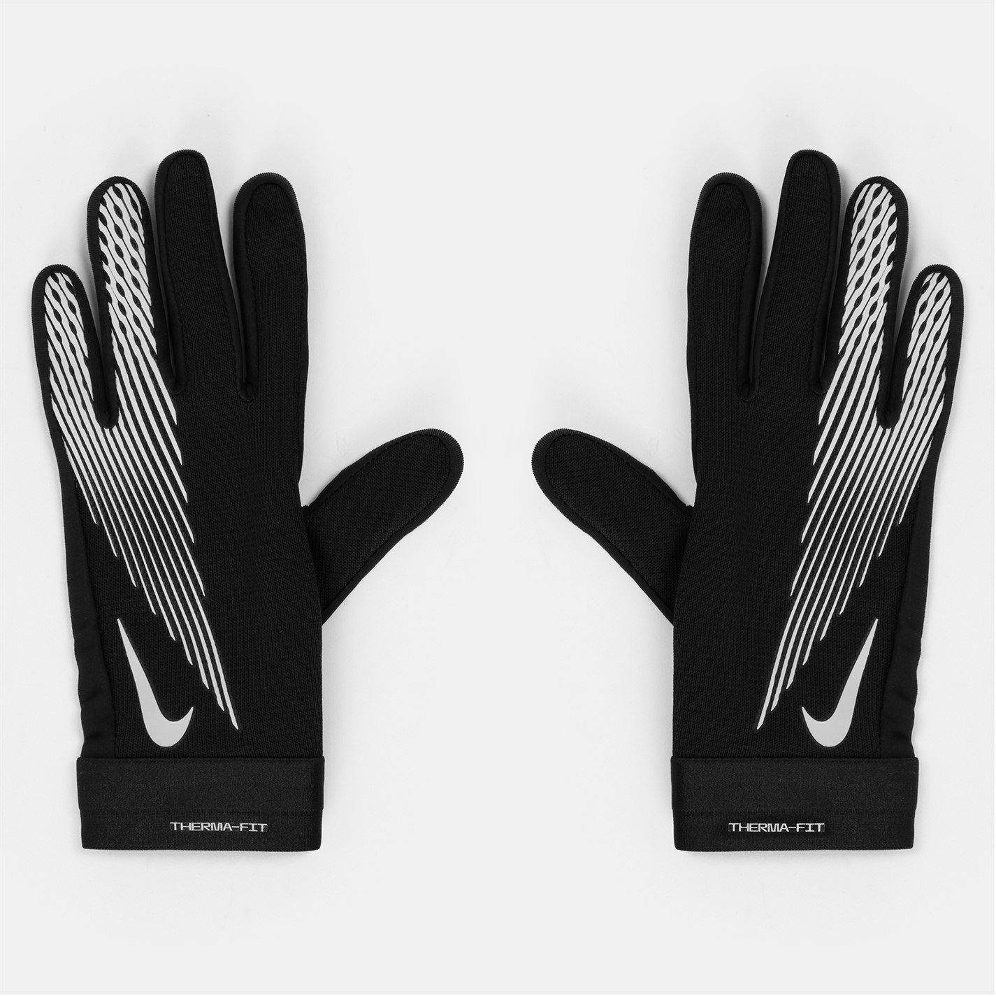 Nike Therma-Fit Academy Gloves Junior Black/White FRASERS