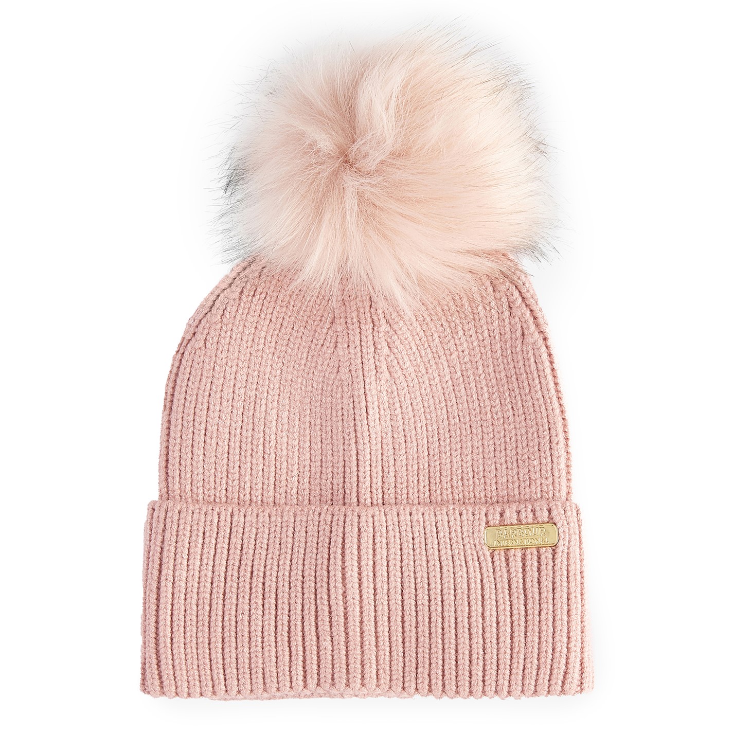 A DEE - Initial Icon Mallory Pom Pom Lurex Hat -Chocolate Brown main image 1
