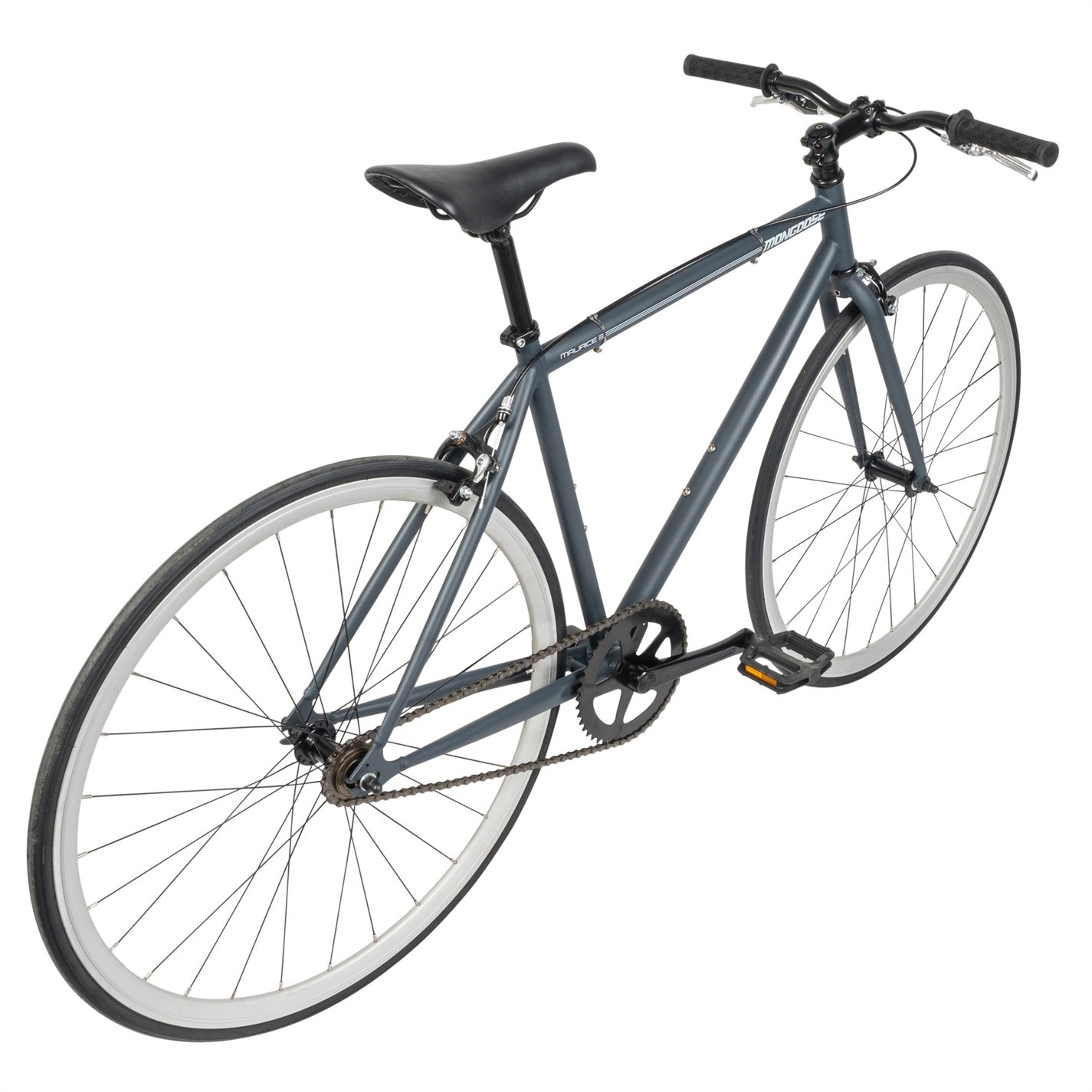 Mongoose Maurice Singlespeed Bike Grey 22 (B) Frasers