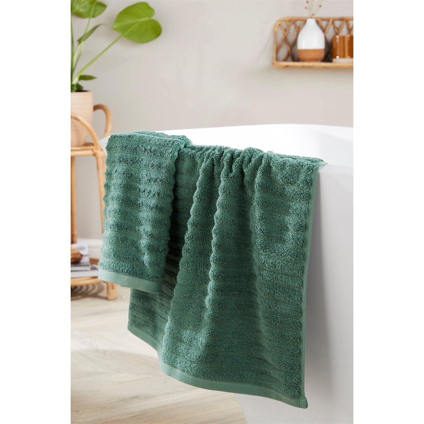 Homelife Super Soft Ribbed Bath Towels Towels House of Fraser