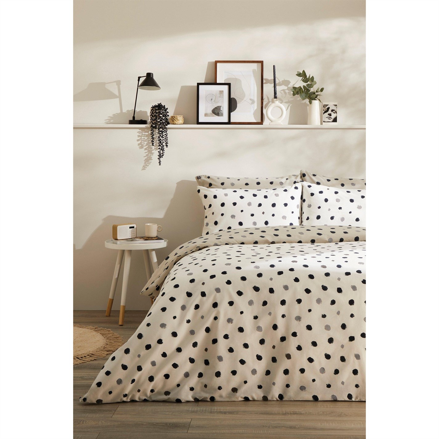Homelife Spot Duvet Set Duvet Cover Sets FRASERS