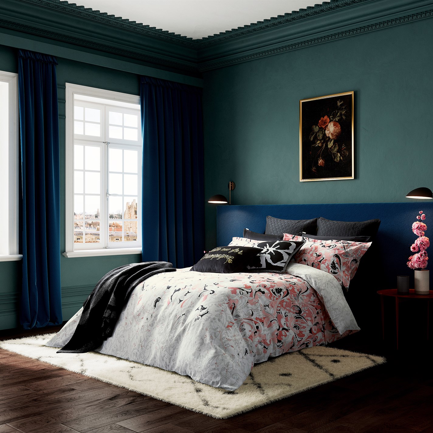 Ted Baker Ombre Paisley King Duvet Cover Set Multi Frasers