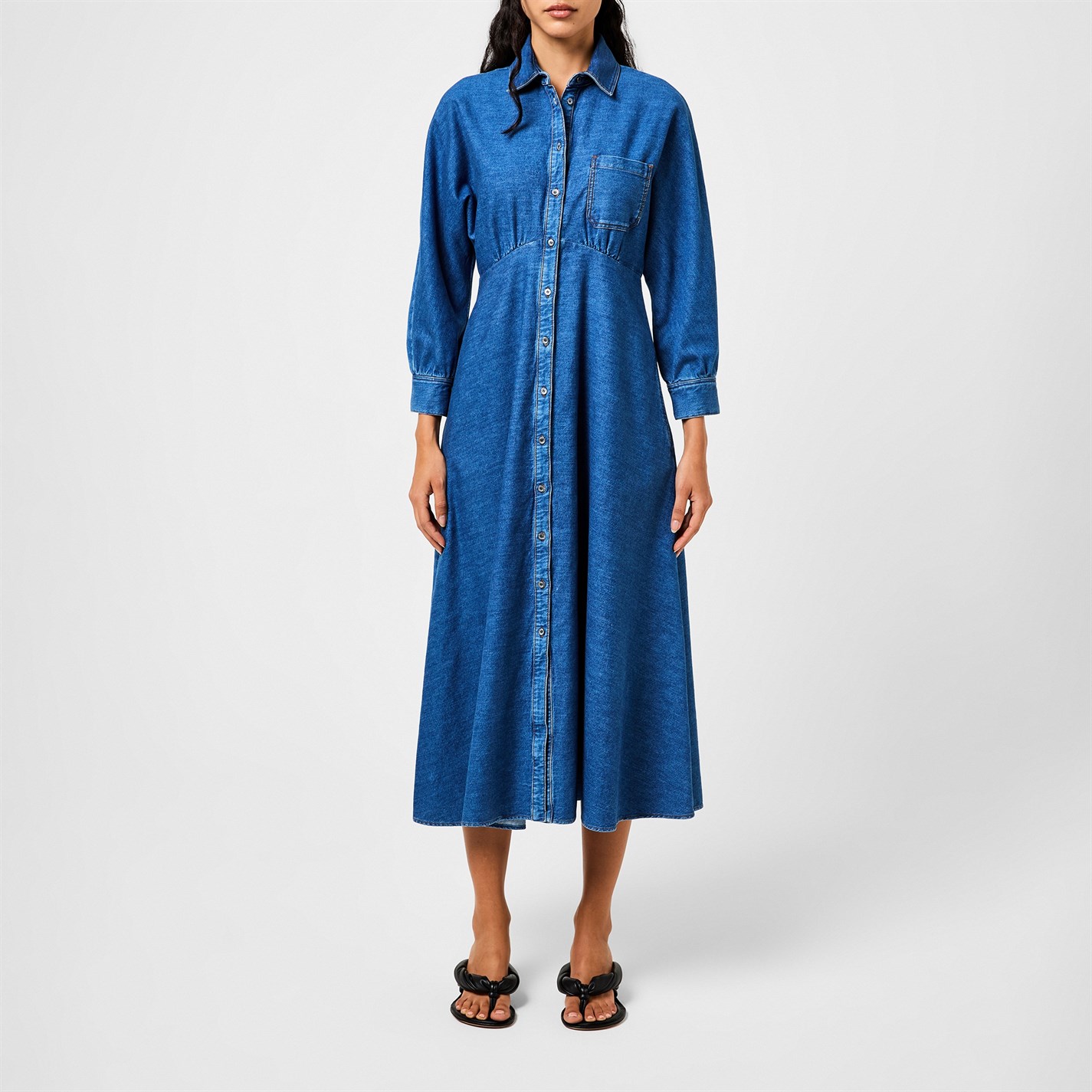 Max Mara Weekend MMW Yemen Dnm Drs Ld42 Navy 002 FRASERS