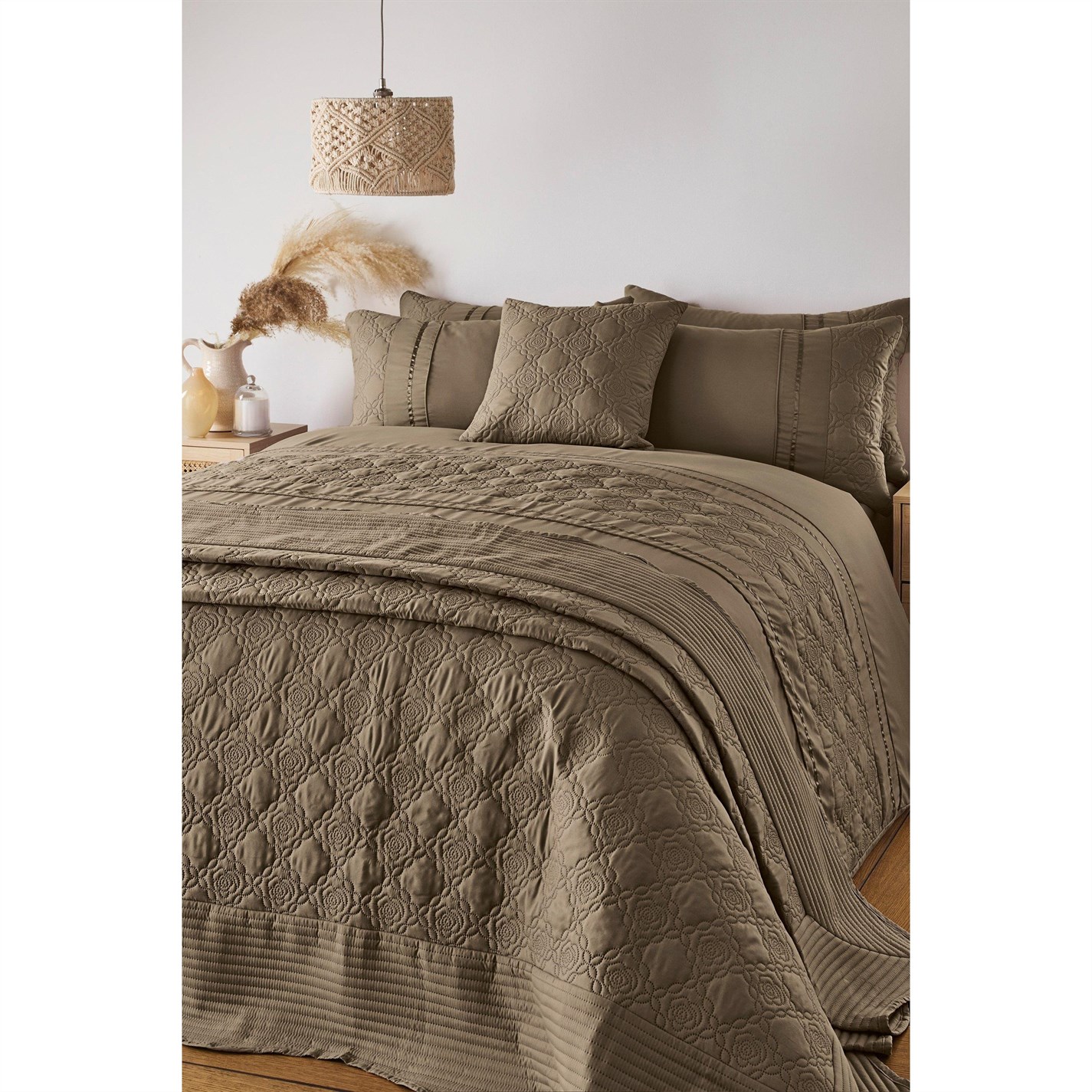 Homelife Eleanor Duvet Set Natural House of Fraser