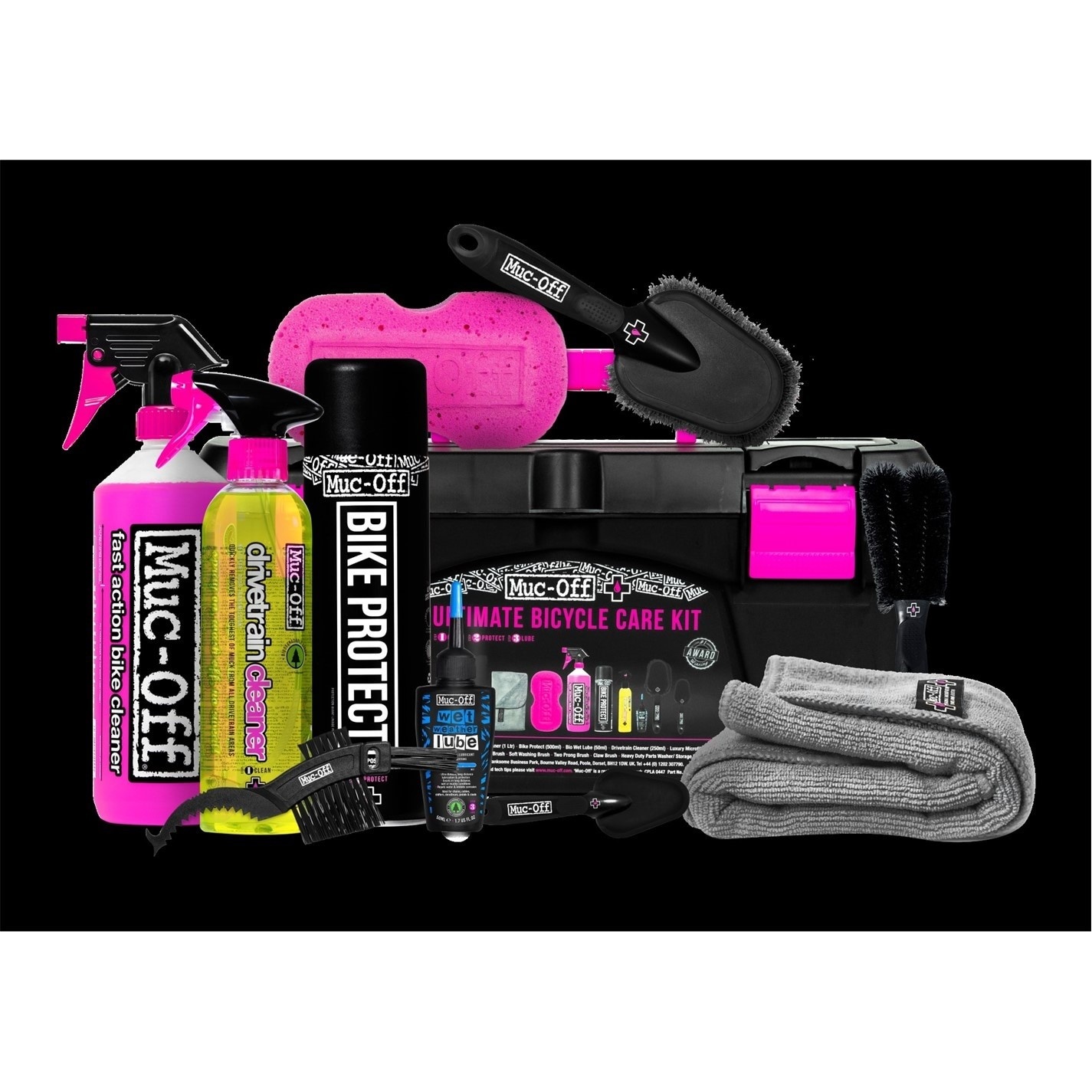 Muc-Off Ultimate Bicycle Kit Grey FRASERS Ireland