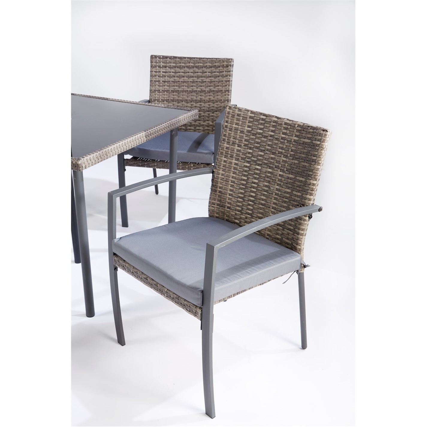 Studio Tuscany 6 Piece Rattan Patio Set Multi Frasers