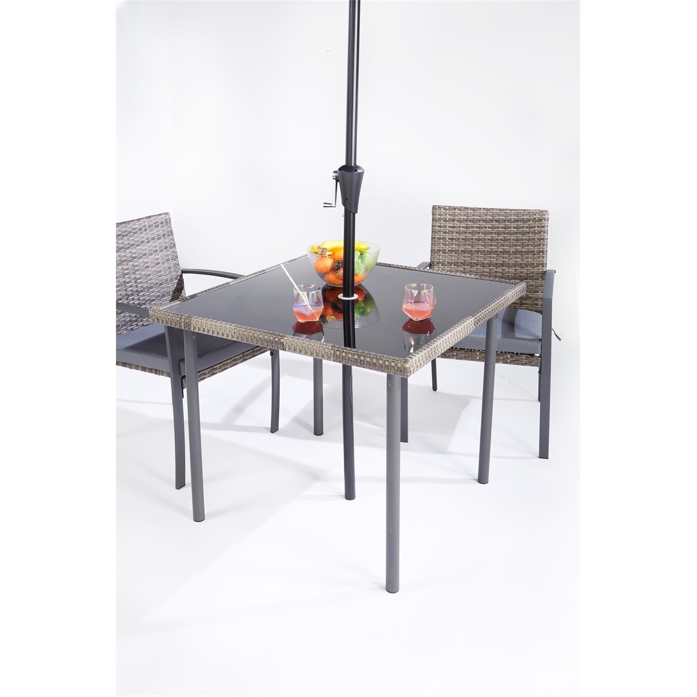 Studio Tuscany 6 Piece Rattan Patio Set Multi Frasers