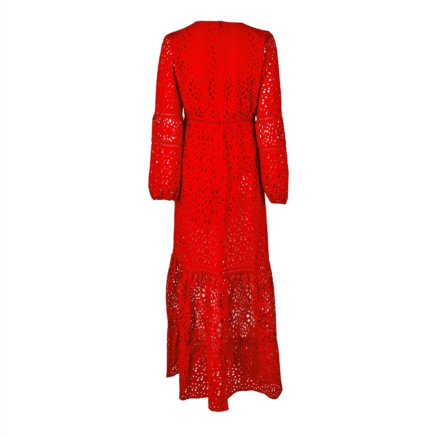 Biba Biba Broderie Dress Red FRASERS Ireland