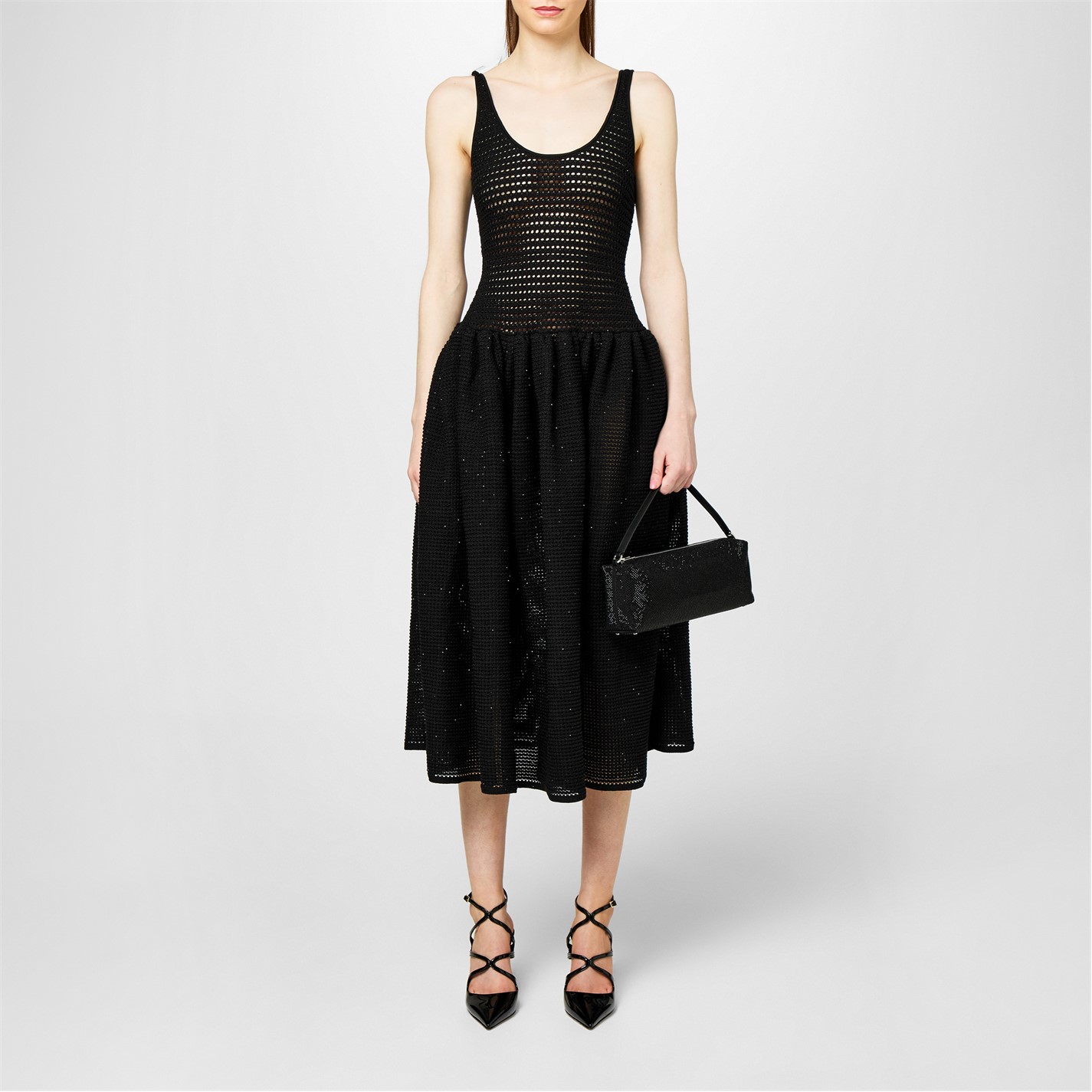 self portrait crochet knit dress | Midi | Black Lace midi True to size Fabric Color:Aubergine Maggie Satin Midi Dress Prom skirt