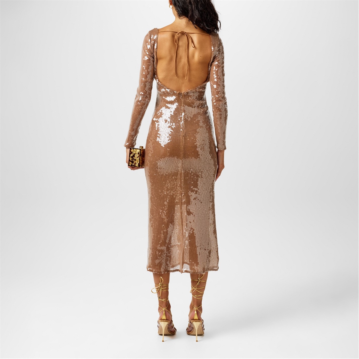 Ethel Berry Sequin Midaxi Dress