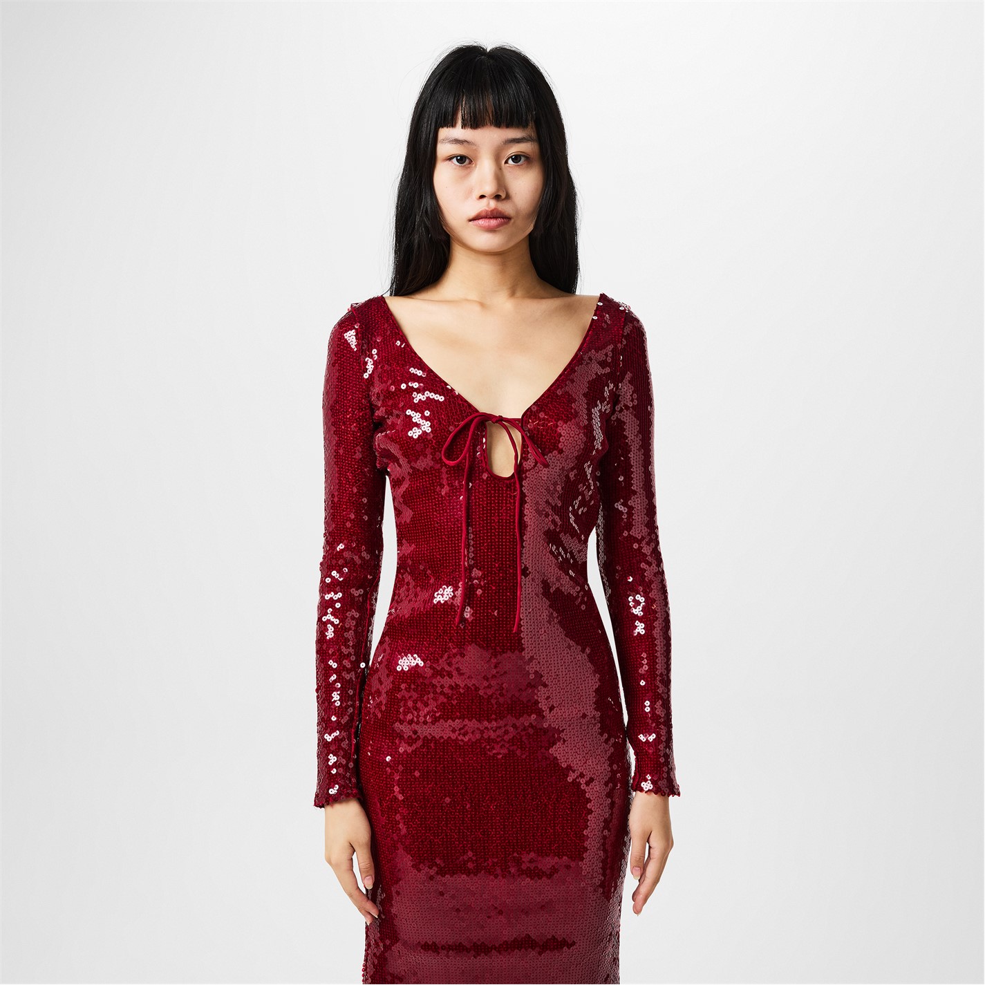 bardot verona sequin dress nude Verona Sequin Mini Dress In Chocolate