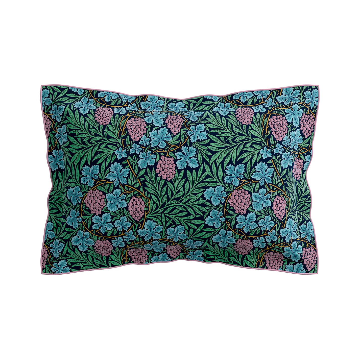 Morris and Co | Vine Teal & Lilac Duvet Cover Set | Teal & Lilac | FRASERS