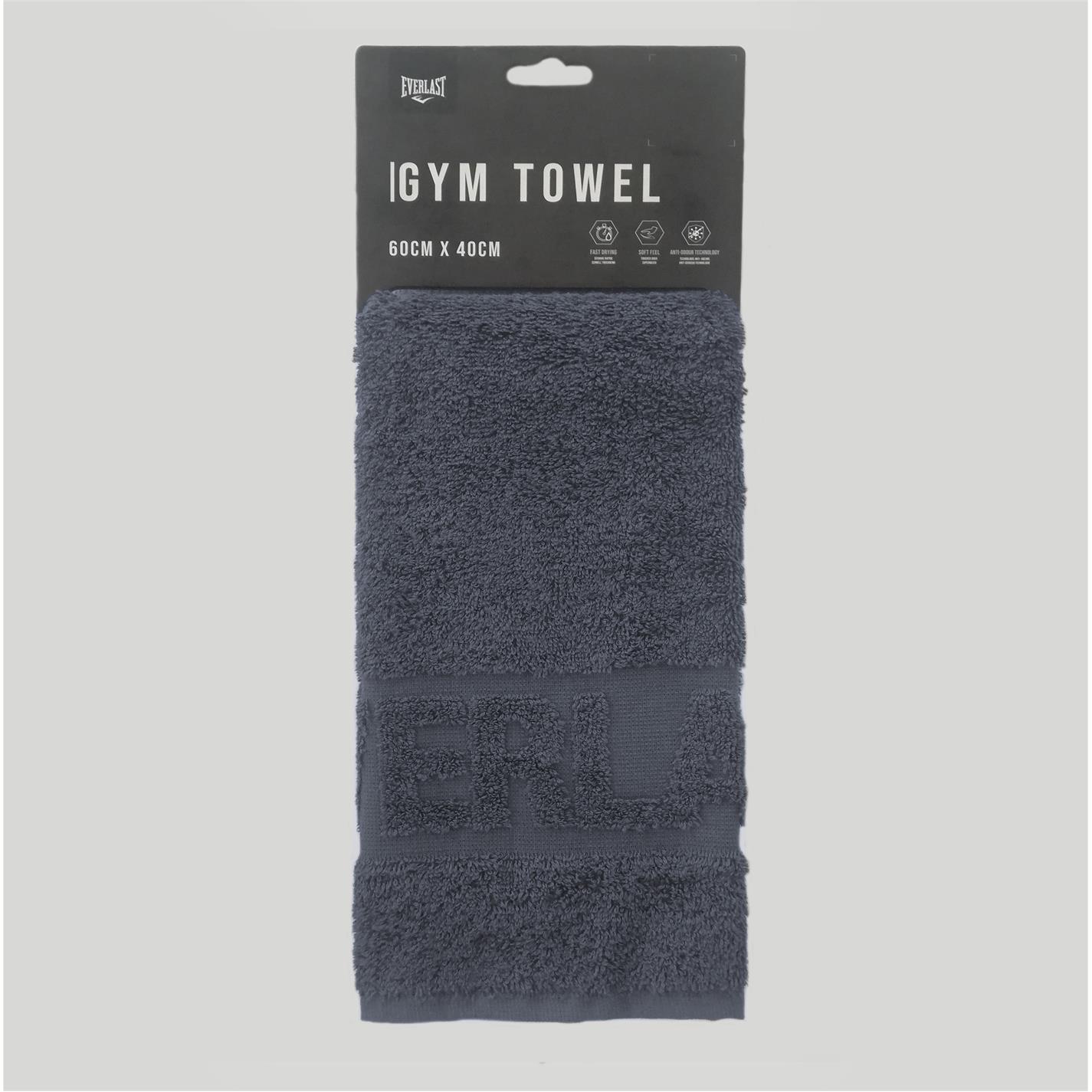 Everlast Small Gym Towel Grey House of Fraser