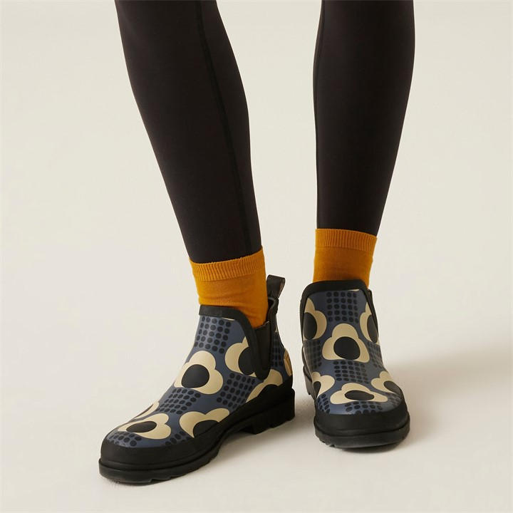Regatta Women's Raincloudgry Orla Kiely Wellies Size 5