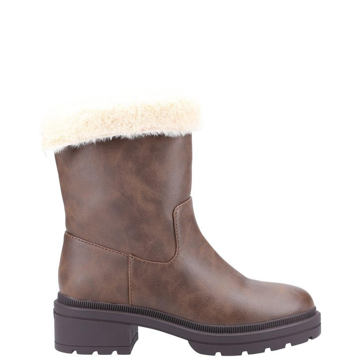 Rocket Dog Women's Brown Idea Mid Boot Size 4