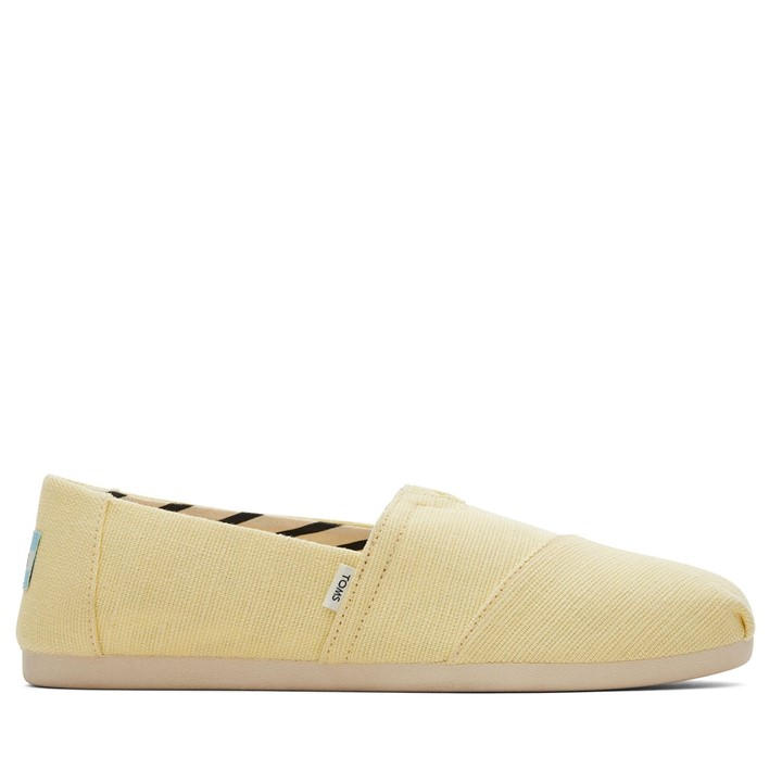 Toms Alpargata Classic Espadrille In Yellow