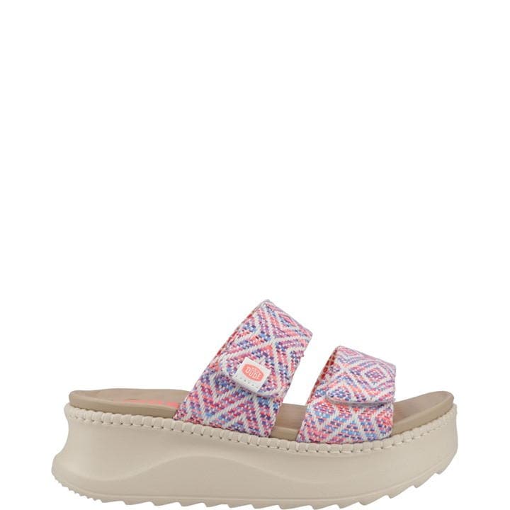 Heydude Delray Slide Surf Baja Sandal In Blue