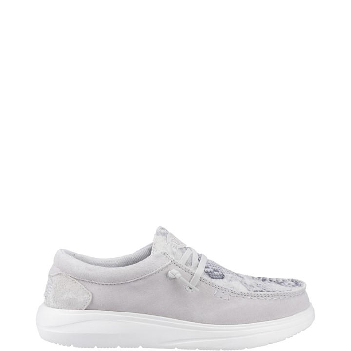 Heydude Wendy Comf Shoe In Grey