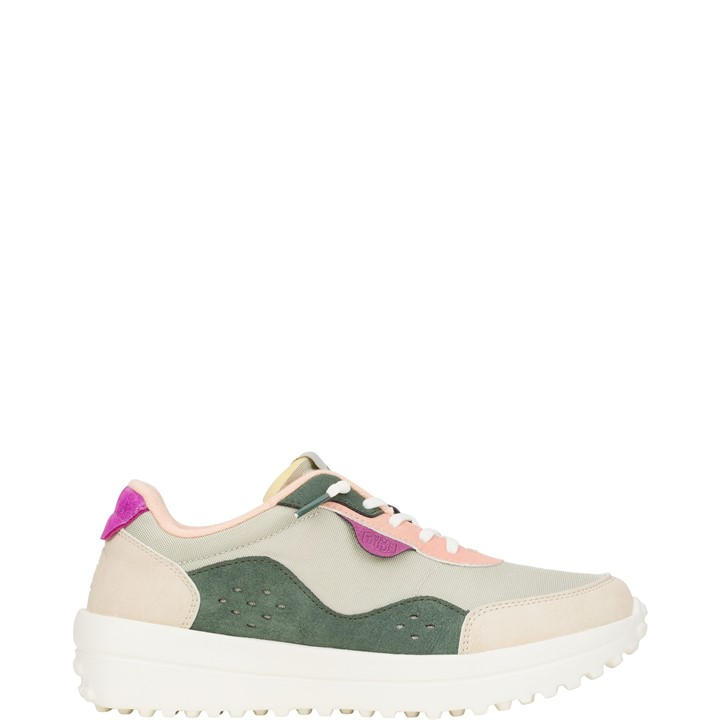 Heydude Hayden Colourblock Trainers In Green
