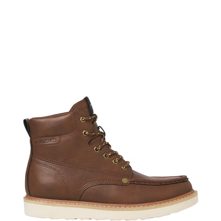 Jack And Jones Men's Brown Archway Moc Boot
