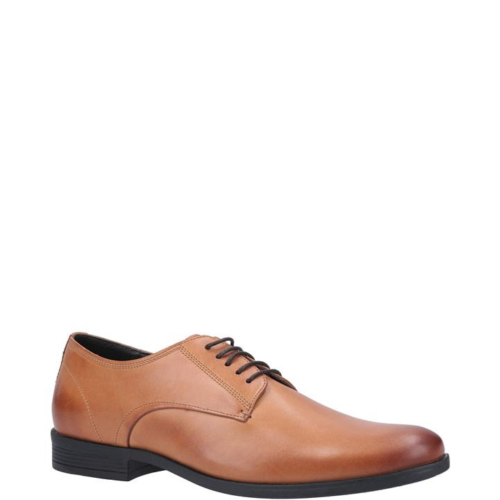 Tan - Hush Puppies - Oscar Clean Toe Shoe