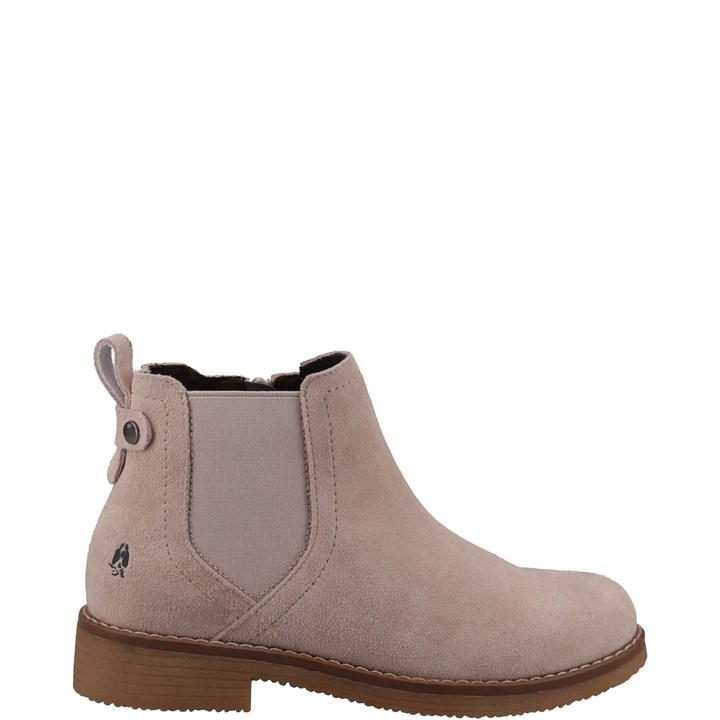 Hush Puppies Maddy Ladies Ankle Boot In White