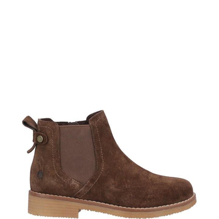 Hush Puppies Maddy Ladies Ankle Boot In Brown