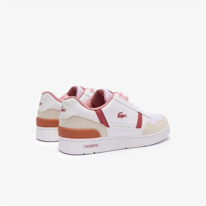 White pink - Lacoste - T-Clip Trainers