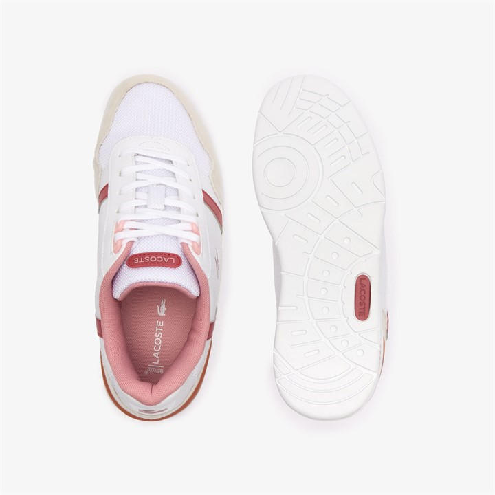 White pink - Lacoste - T-Clip Trainers