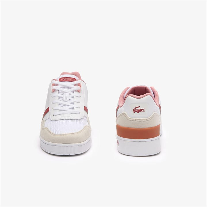 White pink - Lacoste - T-Clip Trainers