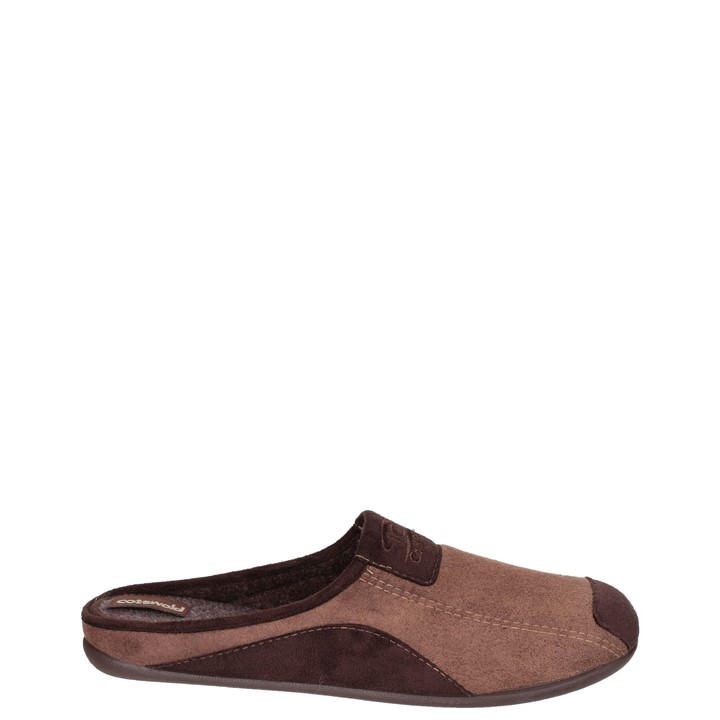 Cotswold Men's Brown Westwell Slipper Size 11