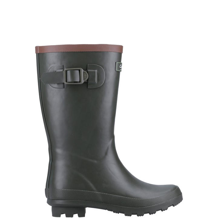 Cotswold Boys Green Bowldown Wellingtons Size 3