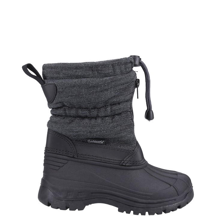 Cotswold Boys Black Bathford Wellingtons Size Uk11 Eu30