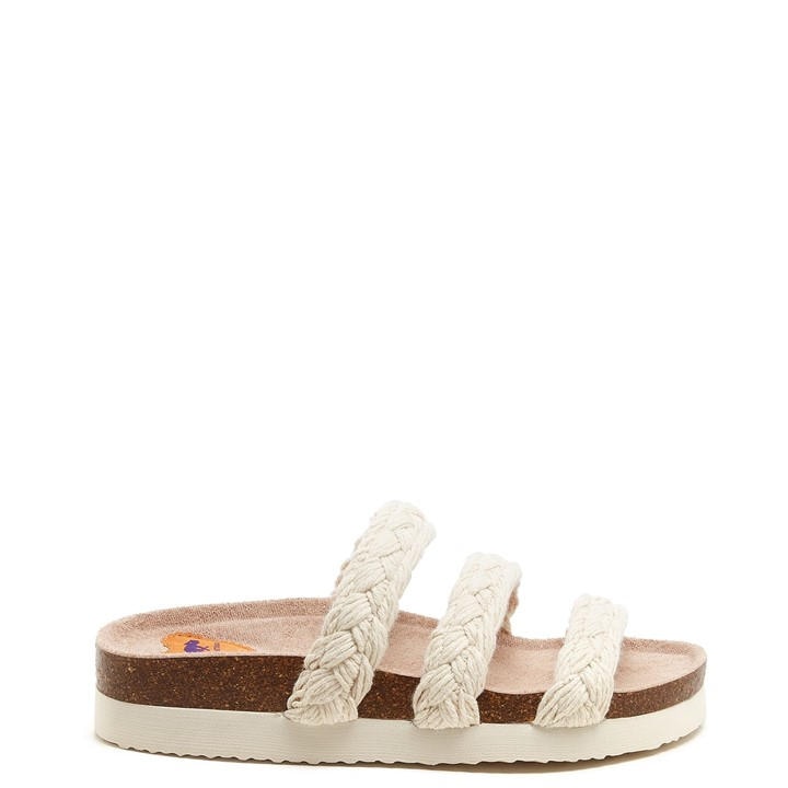 Rocket Dog Ashley String Braid Sandal In White