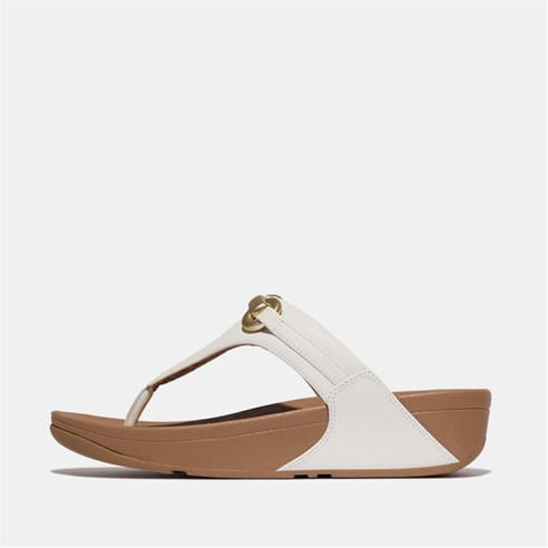 FitFlop - Lulu Chunky-Snaffle Leather Toe-Post Sandals