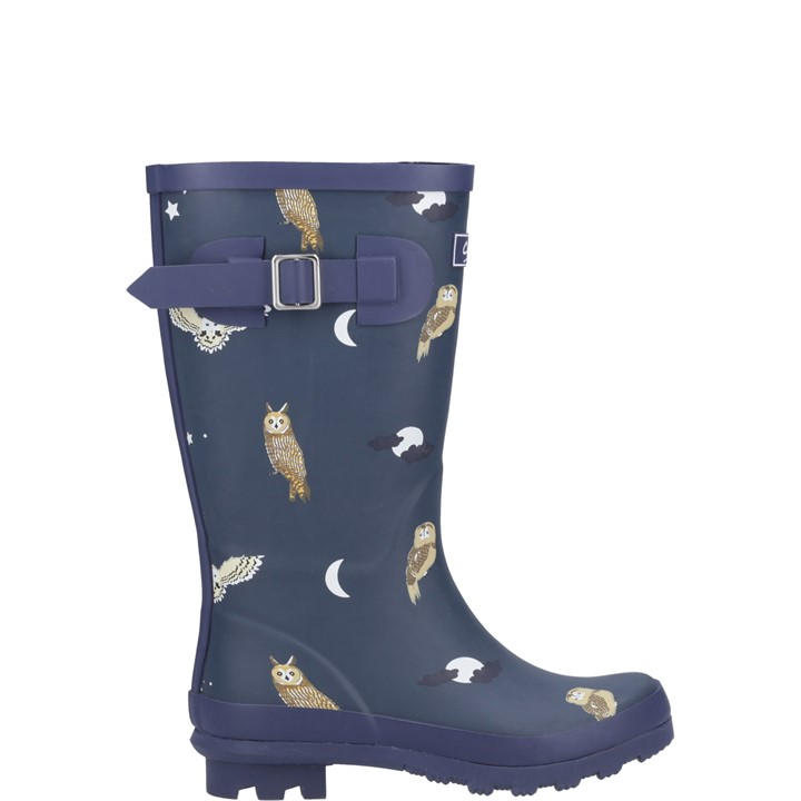 Cotswold Girls Blue Woodland Jnr Wellingtons C13