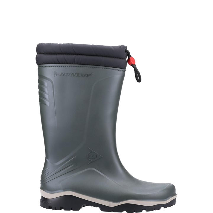 Dunlop Men's Green Blizzard Wellington Size 8