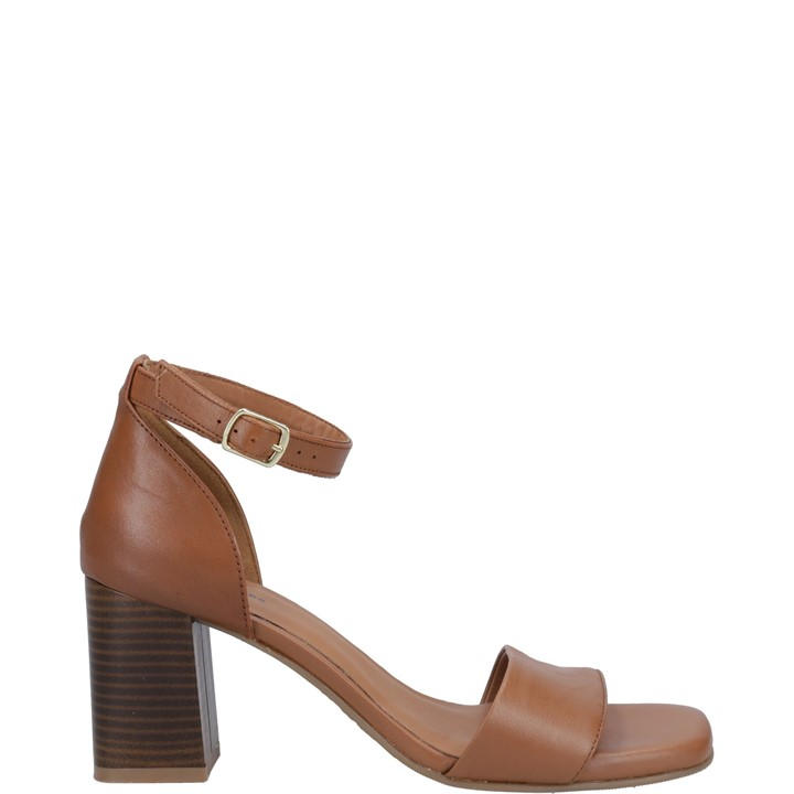 Hush Puppies Women's Brown Kelsey Heeled Sandal Size 8