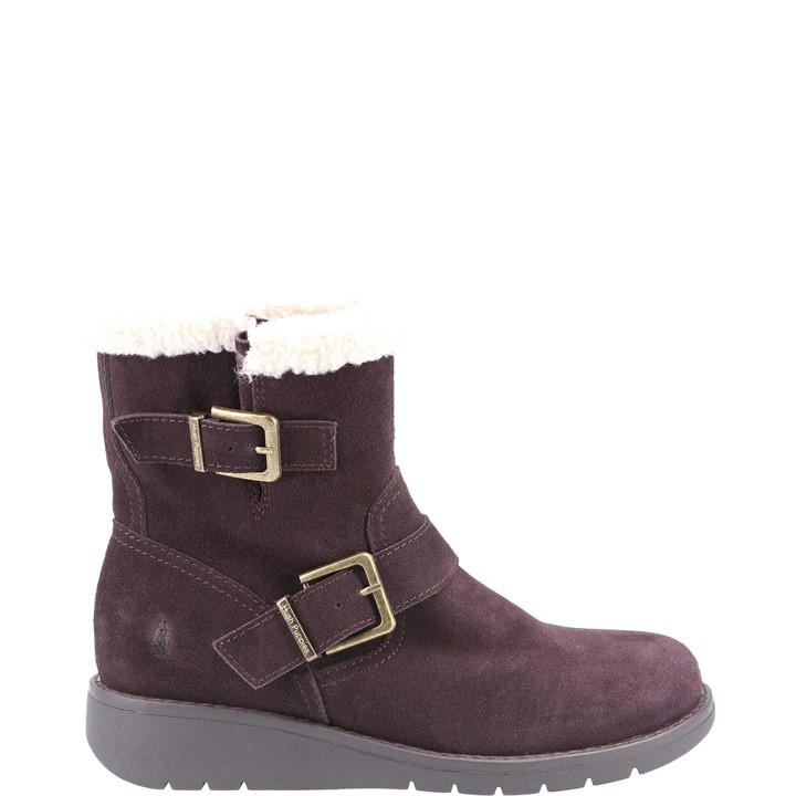Hush Puppies Lexie Boot In Purple