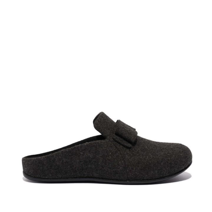 Fitflop Chrissie Ii Haus E01 Bow Felt Slippers